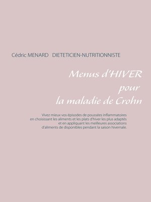 cover image of Menus d'hiver pour la maladie de Crohn